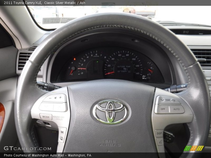 Classic Silver Metallic / Ash 2011 Toyota Camry XLE