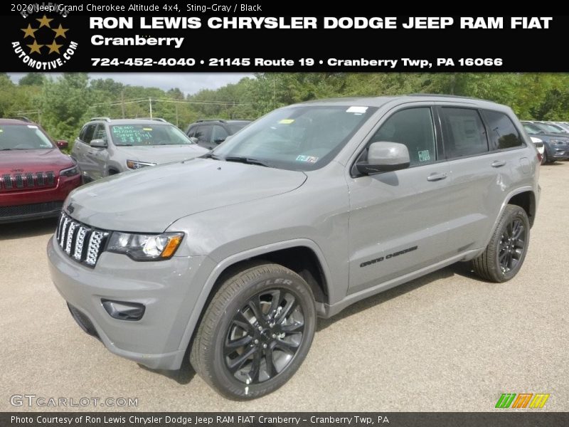 Sting-Gray / Black 2020 Jeep Grand Cherokee Altitude 4x4