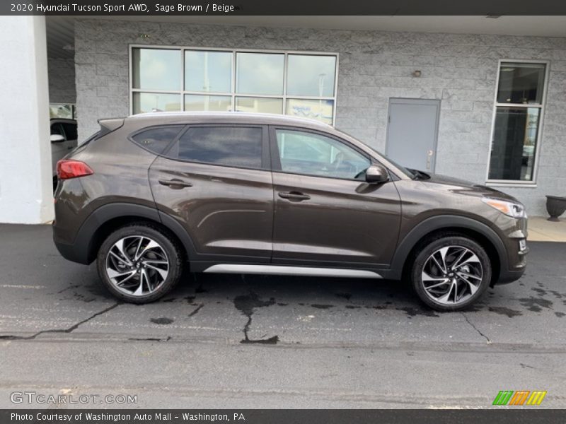  2020 Tucson Sport AWD Sage Brown