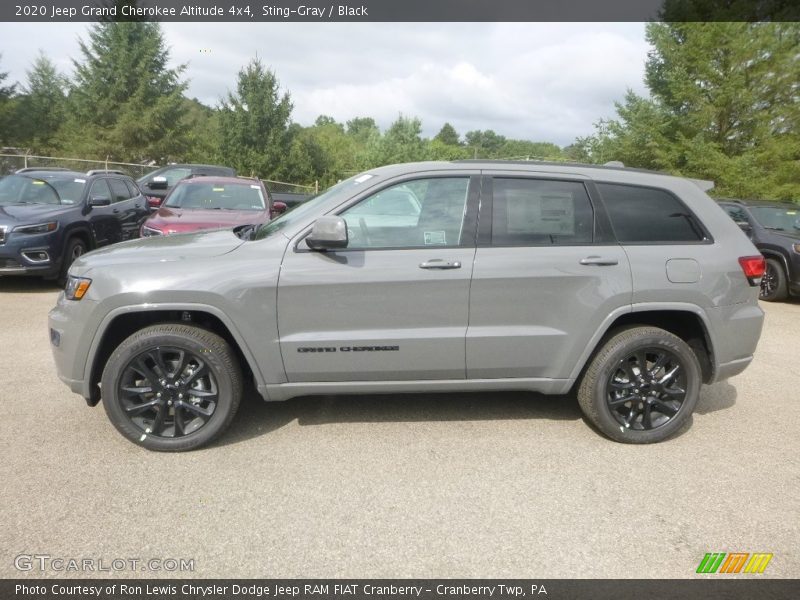 Sting-Gray / Black 2020 Jeep Grand Cherokee Altitude 4x4