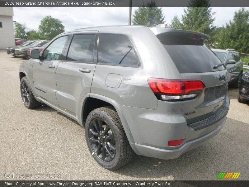Sting-Gray / Black 2020 Jeep Grand Cherokee Altitude 4x4