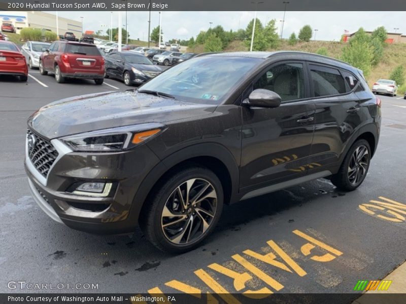  2020 Tucson Sport AWD Sage Brown