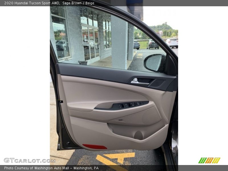 Door Panel of 2020 Tucson Sport AWD