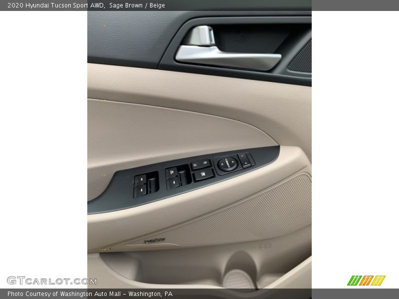 Door Panel of 2020 Tucson Sport AWD