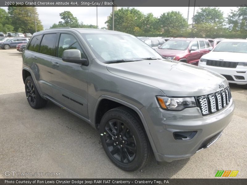 Sting-Gray / Black 2020 Jeep Grand Cherokee Altitude 4x4