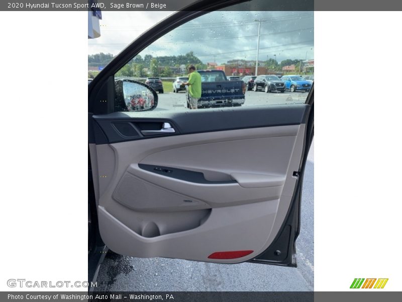 Door Panel of 2020 Tucson Sport AWD
