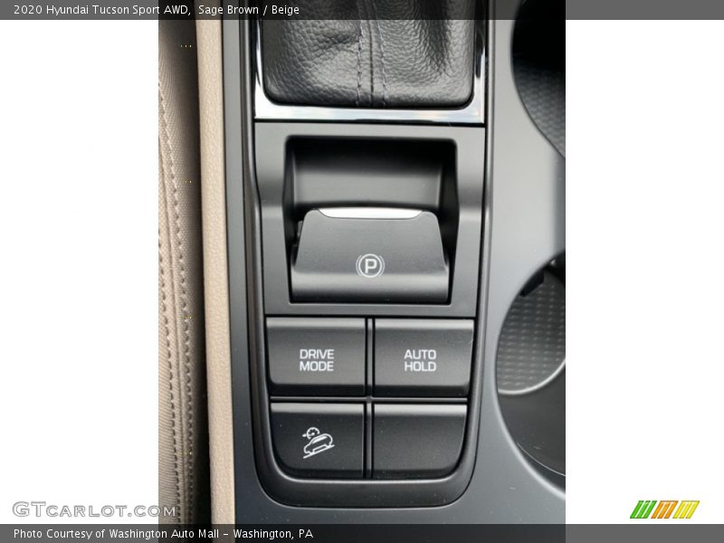 Controls of 2020 Tucson Sport AWD