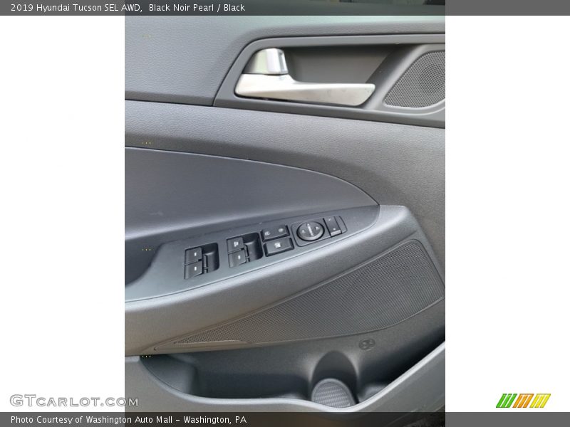 Black Noir Pearl / Black 2019 Hyundai Tucson SEL AWD