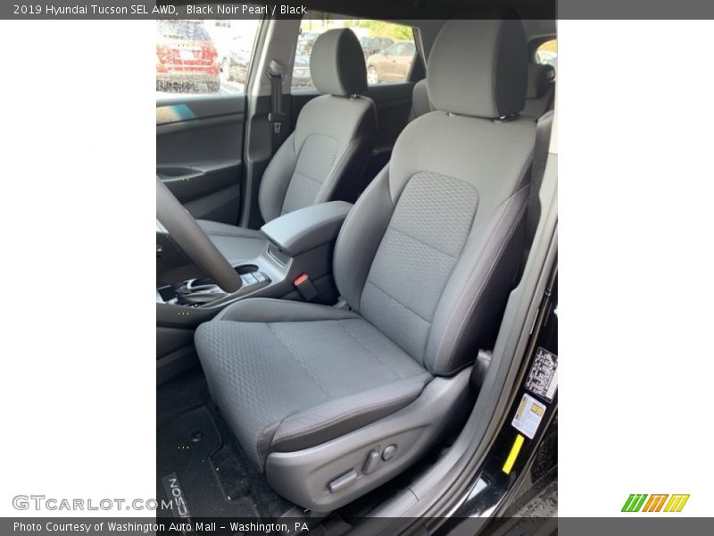 Black Noir Pearl / Black 2019 Hyundai Tucson SEL AWD