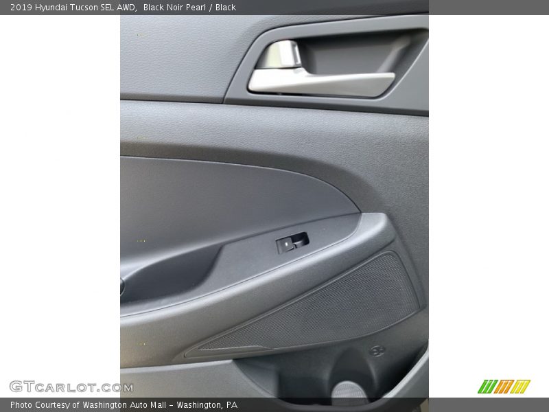 Black Noir Pearl / Black 2019 Hyundai Tucson SEL AWD