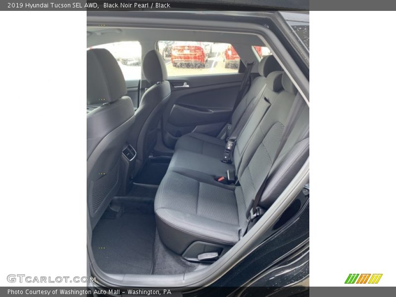 Black Noir Pearl / Black 2019 Hyundai Tucson SEL AWD