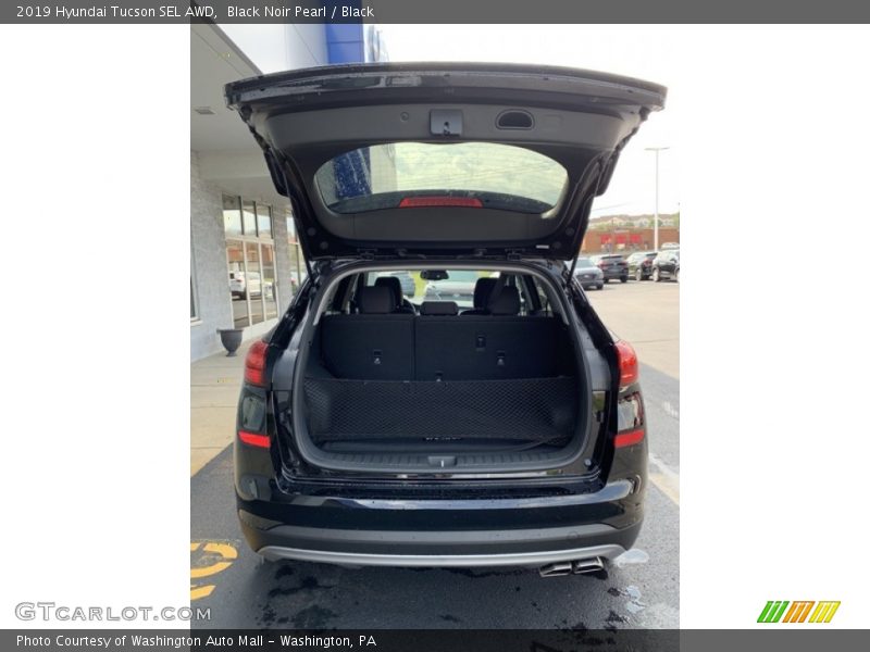Black Noir Pearl / Black 2019 Hyundai Tucson SEL AWD