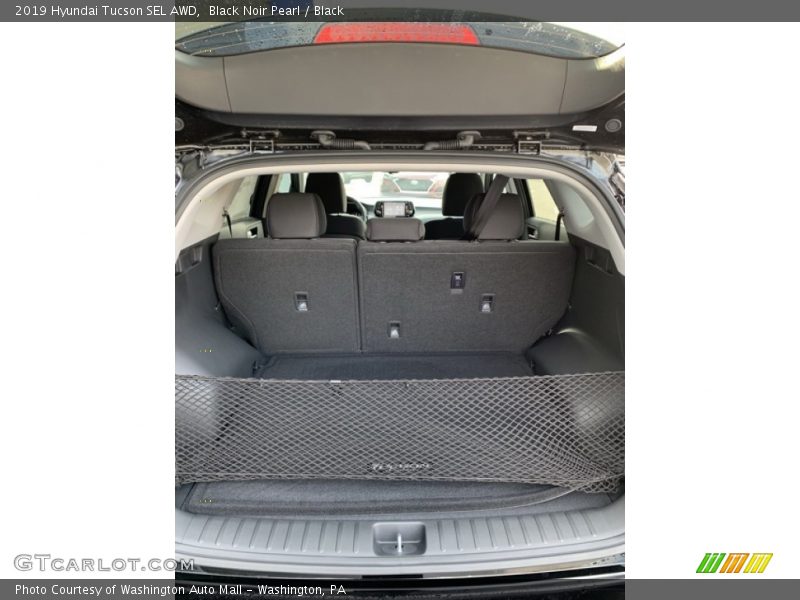 Black Noir Pearl / Black 2019 Hyundai Tucson SEL AWD