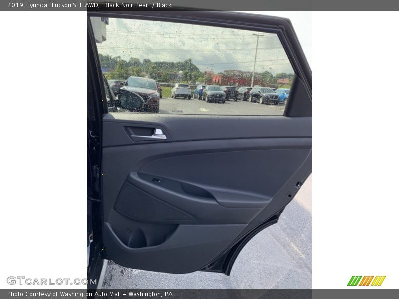 Black Noir Pearl / Black 2019 Hyundai Tucson SEL AWD