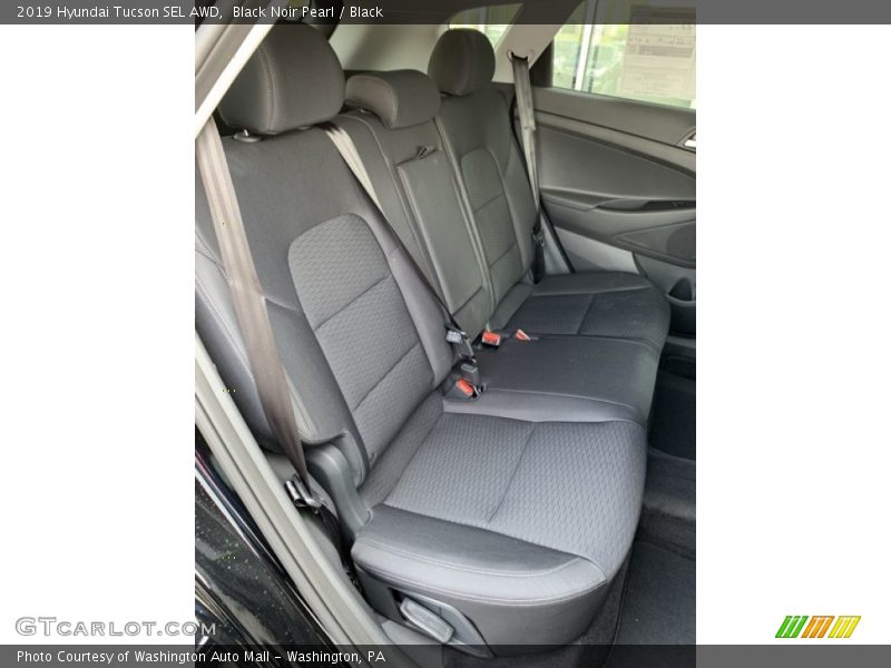 Black Noir Pearl / Black 2019 Hyundai Tucson SEL AWD