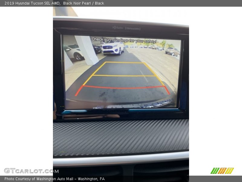 Black Noir Pearl / Black 2019 Hyundai Tucson SEL AWD