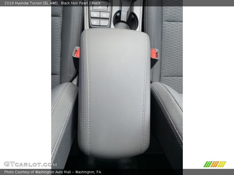 Black Noir Pearl / Black 2019 Hyundai Tucson SEL AWD