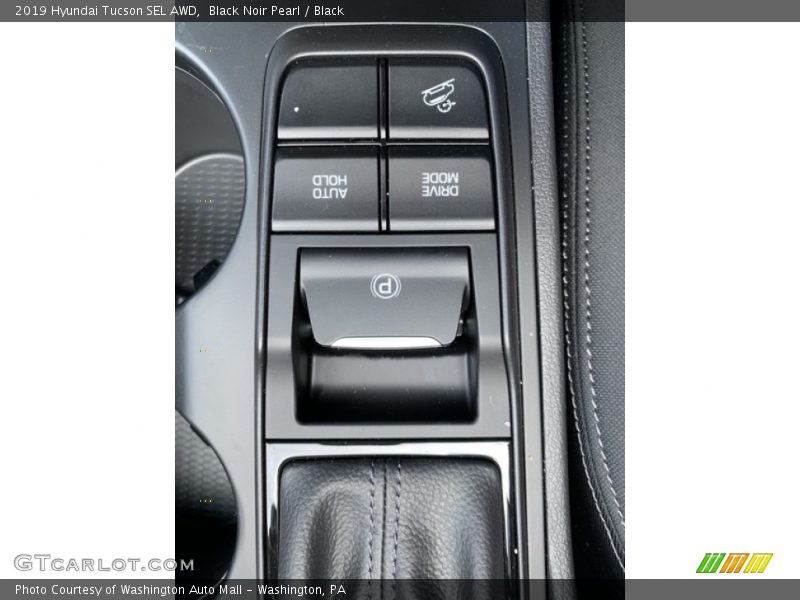 Black Noir Pearl / Black 2019 Hyundai Tucson SEL AWD