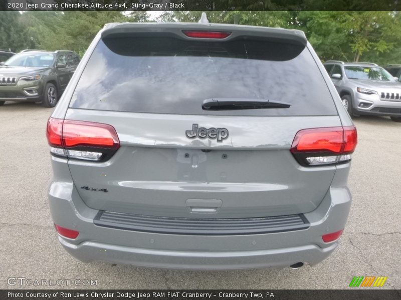 Sting-Gray / Black 2020 Jeep Grand Cherokee Altitude 4x4