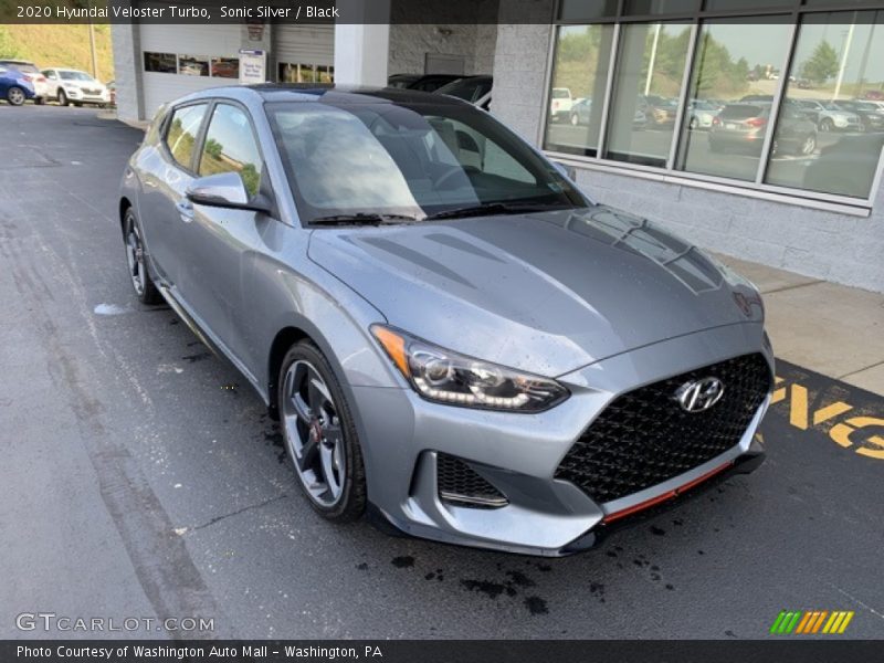 Front 3/4 View of 2020 Veloster Turbo
