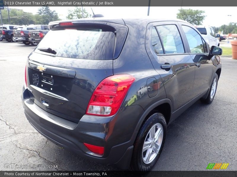 Nightfall Gray Metallic / Jet Black 2019 Chevrolet Trax LS AWD