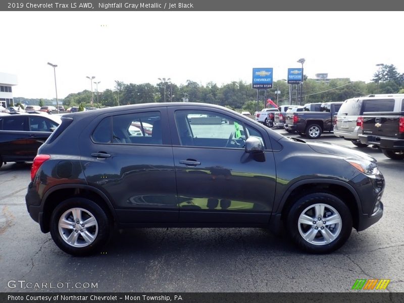 Nightfall Gray Metallic / Jet Black 2019 Chevrolet Trax LS AWD