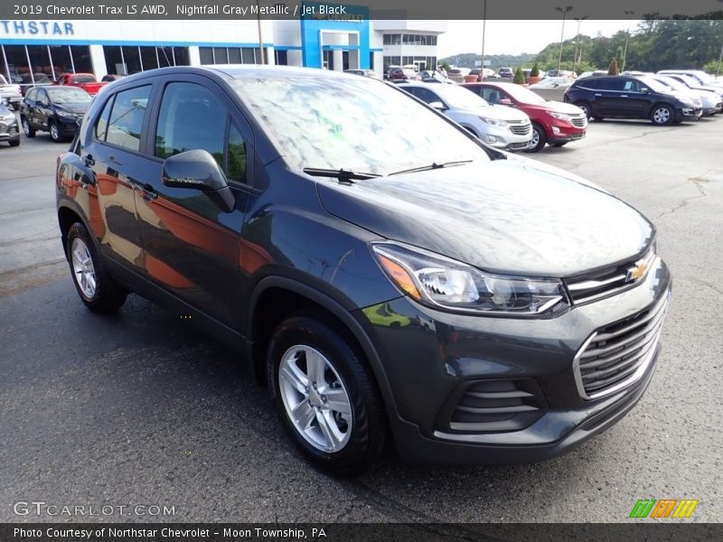 Nightfall Gray Metallic / Jet Black 2019 Chevrolet Trax LS AWD
