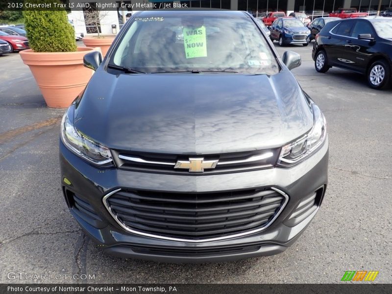 Nightfall Gray Metallic / Jet Black 2019 Chevrolet Trax LS AWD