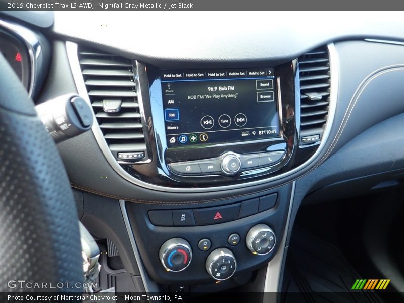 Nightfall Gray Metallic / Jet Black 2019 Chevrolet Trax LS AWD