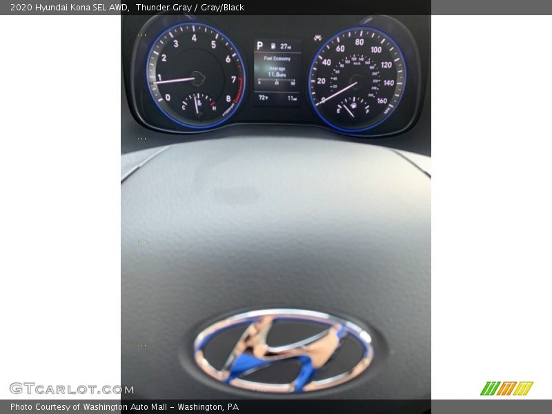  2020 Kona SEL AWD SEL AWD Gauges