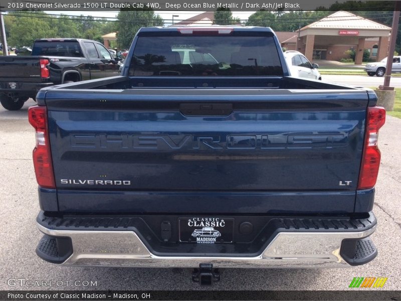 Deep Ocean Blue Metallic / Dark Ash/Jet Black 2019 Chevrolet Silverado 1500 LT Double Cab 4WD