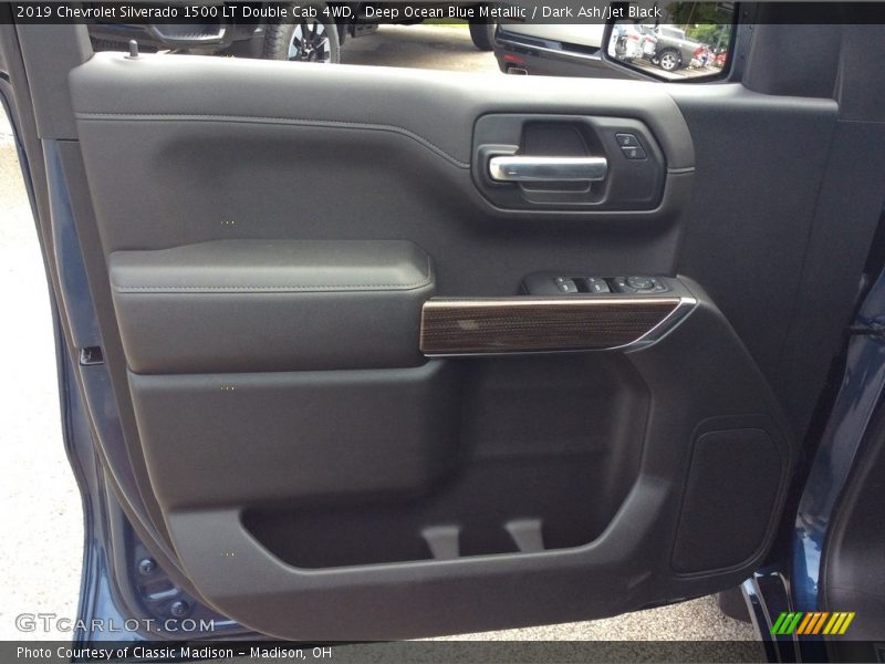 Deep Ocean Blue Metallic / Dark Ash/Jet Black 2019 Chevrolet Silverado 1500 LT Double Cab 4WD