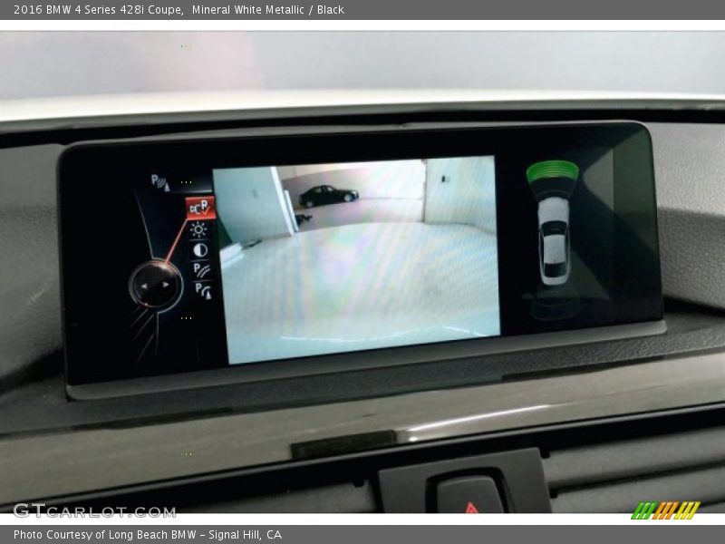 Mineral White Metallic / Black 2016 BMW 4 Series 428i Coupe