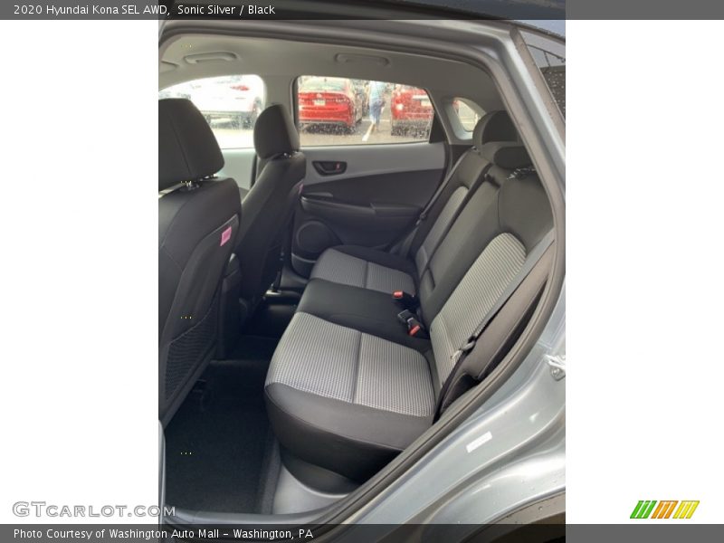 Sonic Silver / Black 2020 Hyundai Kona SEL AWD