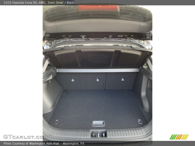 Sonic Silver / Black 2020 Hyundai Kona SEL AWD