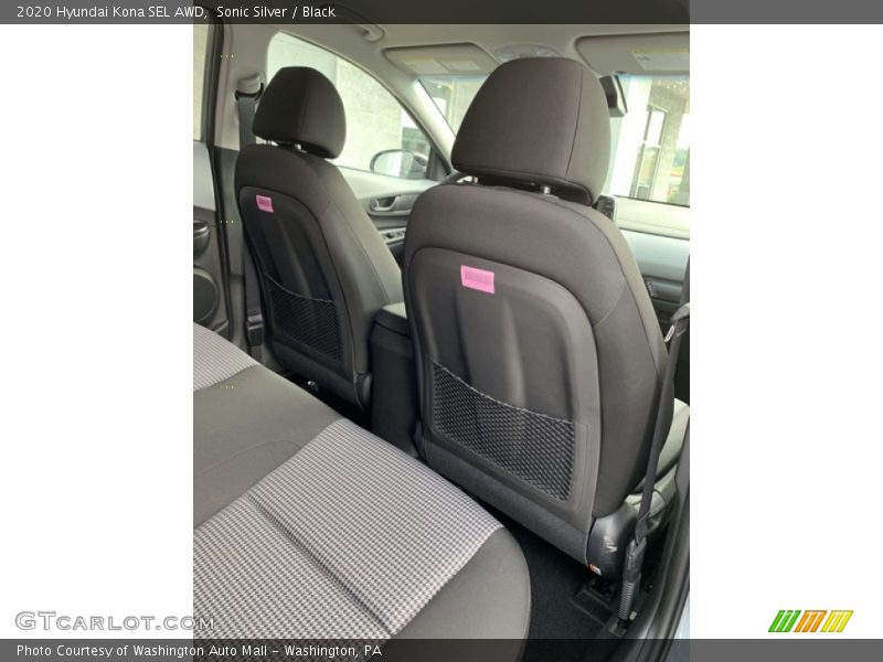 Sonic Silver / Black 2020 Hyundai Kona SEL AWD