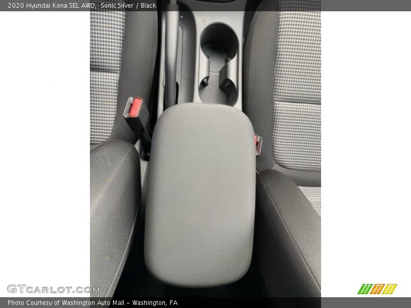 Sonic Silver / Black 2020 Hyundai Kona SEL AWD