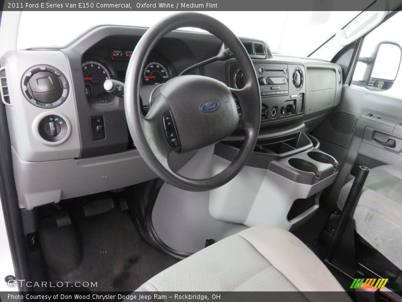 Oxford White / Medium Flint 2011 Ford E Series Van E150 Commercial