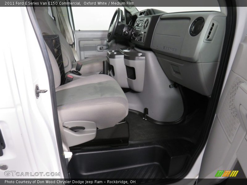 Oxford White / Medium Flint 2011 Ford E Series Van E150 Commercial