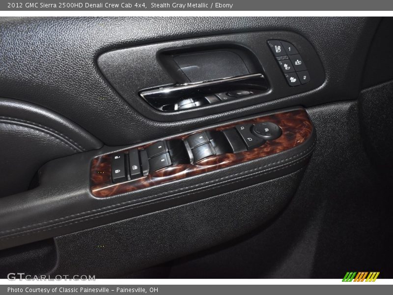 Stealth Gray Metallic / Ebony 2012 GMC Sierra 2500HD Denali Crew Cab 4x4