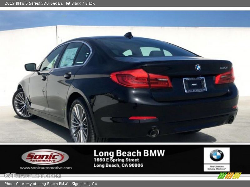 Jet Black / Black 2019 BMW 5 Series 530i Sedan