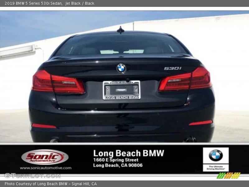 Jet Black / Black 2019 BMW 5 Series 530i Sedan