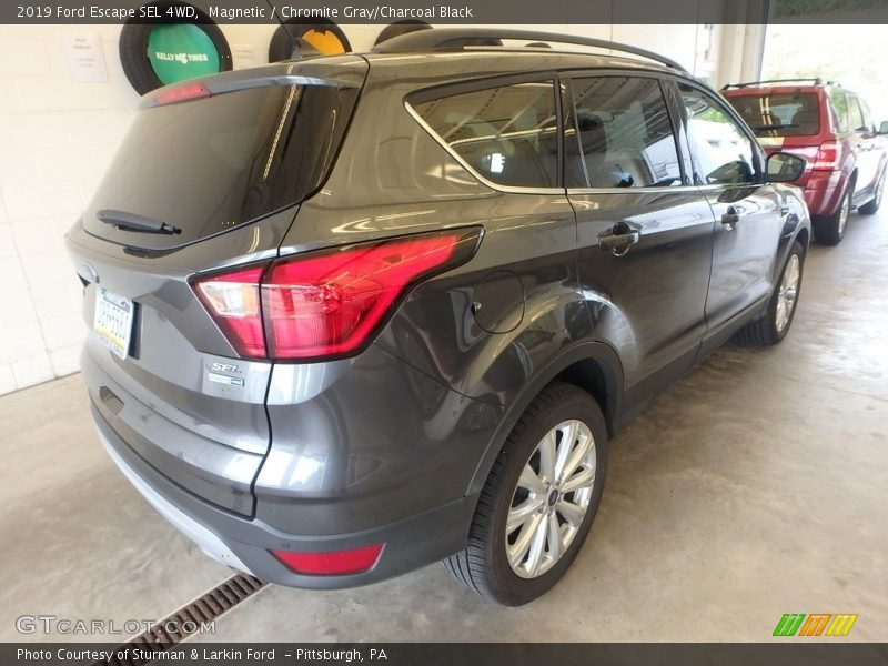 Magnetic / Chromite Gray/Charcoal Black 2019 Ford Escape SEL 4WD