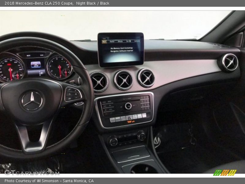 Night Black / Black 2018 Mercedes-Benz CLA 250 Coupe