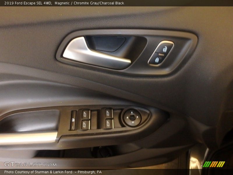 Magnetic / Chromite Gray/Charcoal Black 2019 Ford Escape SEL 4WD