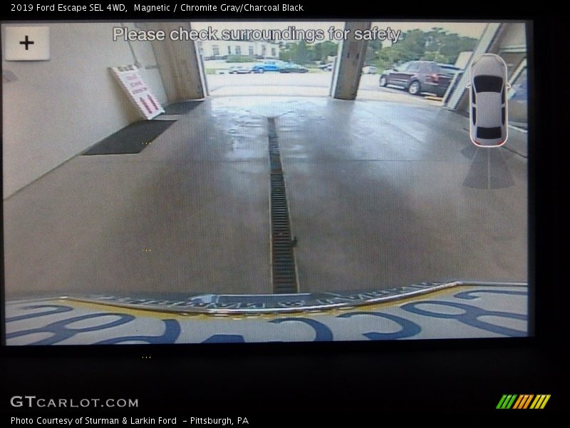 Magnetic / Chromite Gray/Charcoal Black 2019 Ford Escape SEL 4WD