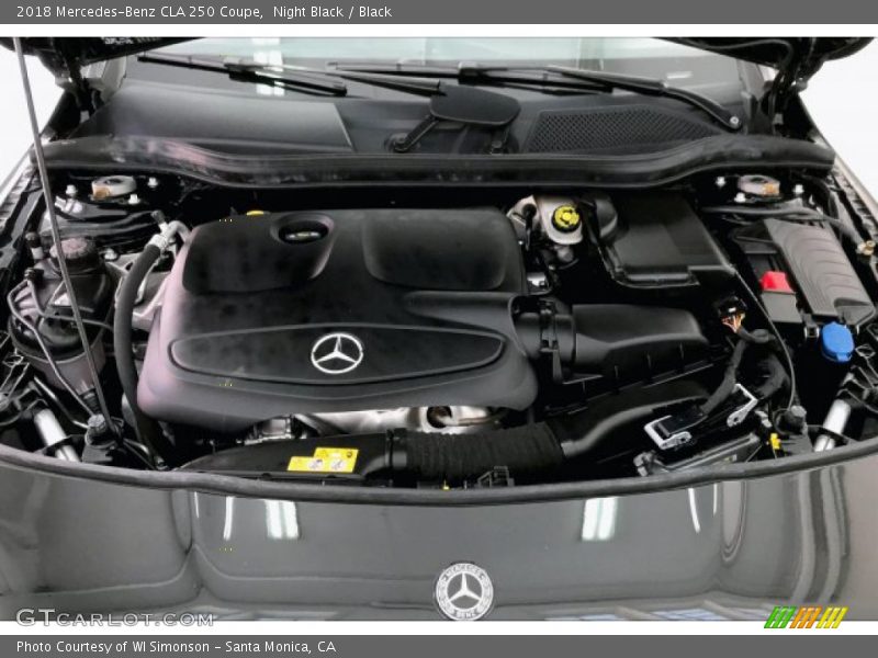 Night Black / Black 2018 Mercedes-Benz CLA 250 Coupe