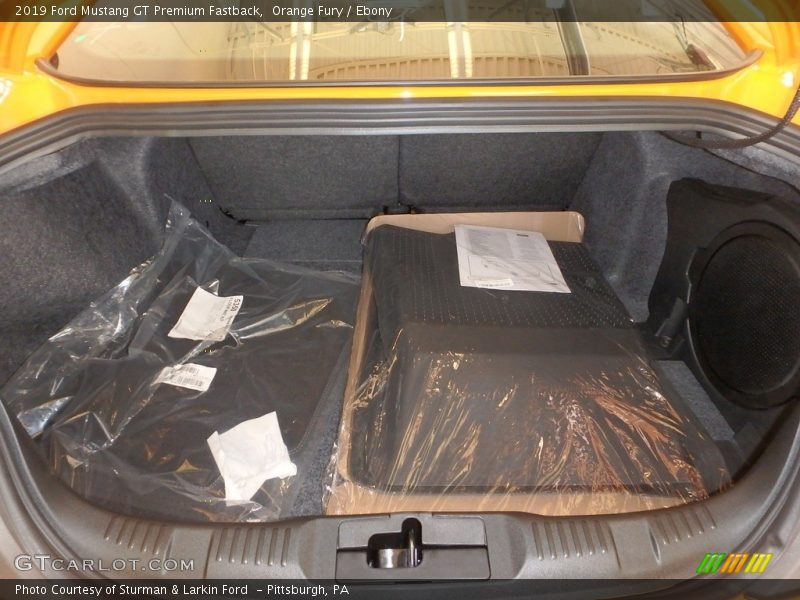  2019 Mustang GT Premium Fastback Trunk