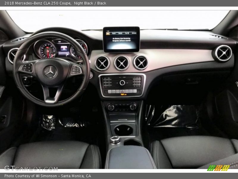 Night Black / Black 2018 Mercedes-Benz CLA 250 Coupe