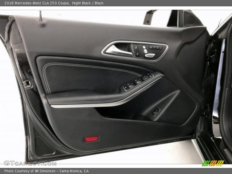 Night Black / Black 2018 Mercedes-Benz CLA 250 Coupe